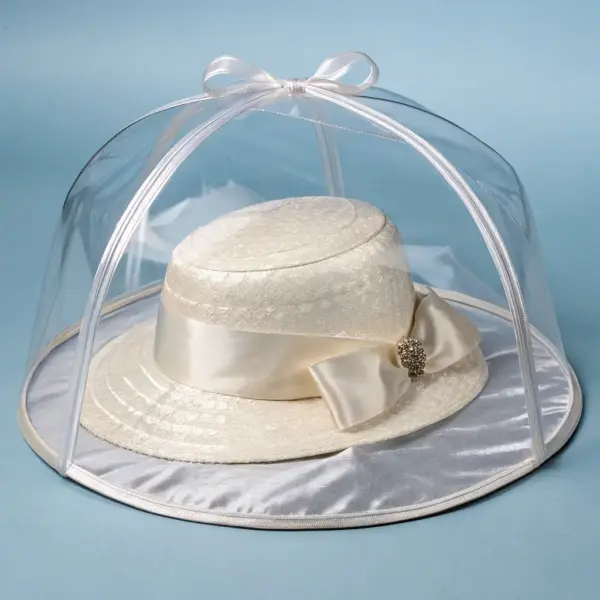 Silk Embroidered Hat