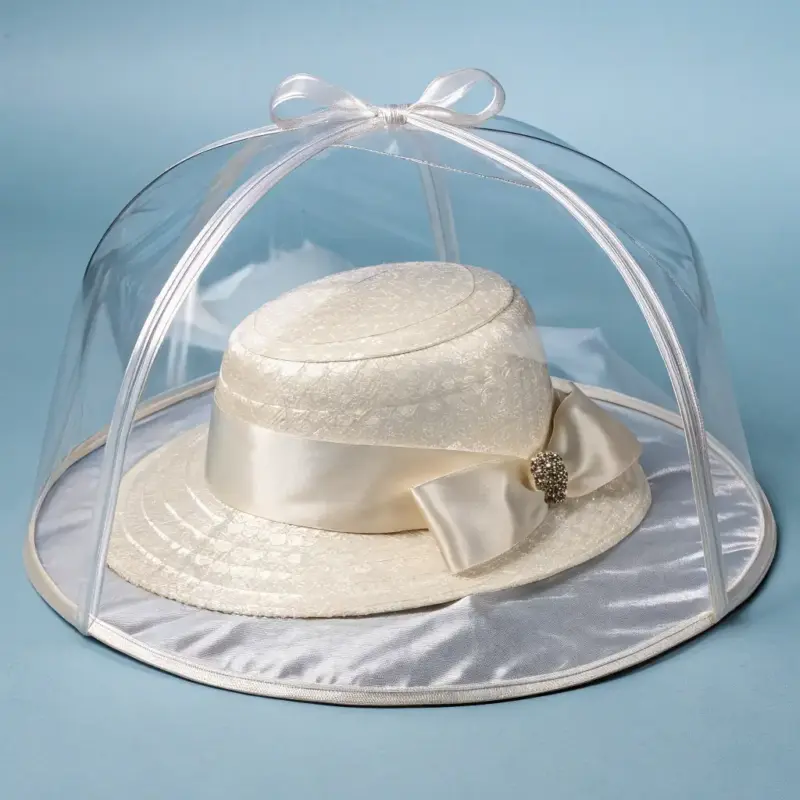 Silk Embroidered Hat
